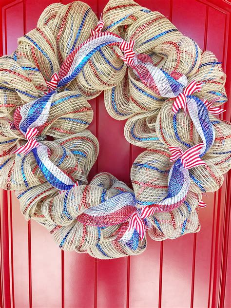 mesh ribbon for wreaths|homemade wreaths with mesh ribbon.